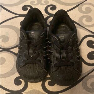 Kids Black Sneakers